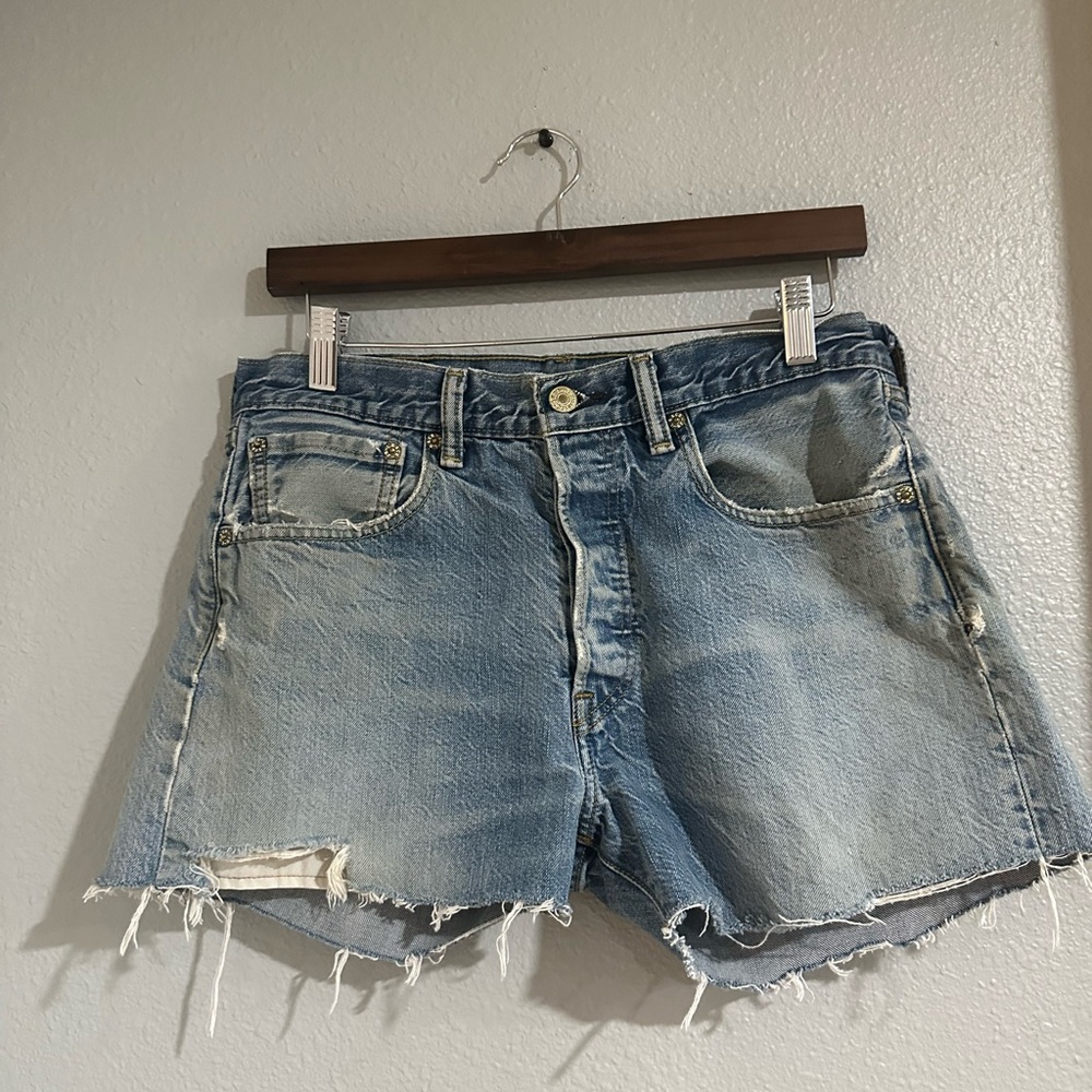 Levi’s cut out shorts good condition size 32 w